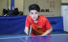 کسب مقام دوم مسابقات تنیس روی میز انتخابی تیم ملی نوجوانان  کشور توسط فرزند همکار مدیریت استان کردستان