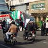 مشارکت کارکنان بانک کشاورزی در راهپیمایی خودرویی و موتوری یوم الله ۲۲ بهمن