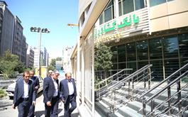 بازدید مدیرعامل بانک کشاورزی از برخی شعب مدیریت تهران بزرگ