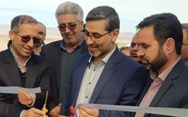 افتتاح دو واحد گلخانه در شهرستان درميان به مناسبت دهه فجر انقلاب اسلامي