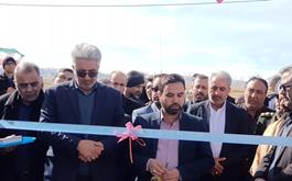 افتتاح يك واحد پرورش گاو شيري در شهرستان درميان به مناسبت دهه فجر انقلاب اسلامي