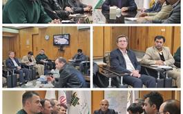 نشست خبری خبرنگاران و نشریات محلی و خبرگزاری های استان با مدیر بانک کشاورزی استان اردبیل