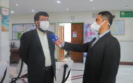 مصاحبه تلویزیونی مدیر استان  سمنان در خصوص رعایت پروتکل های بهداشتی