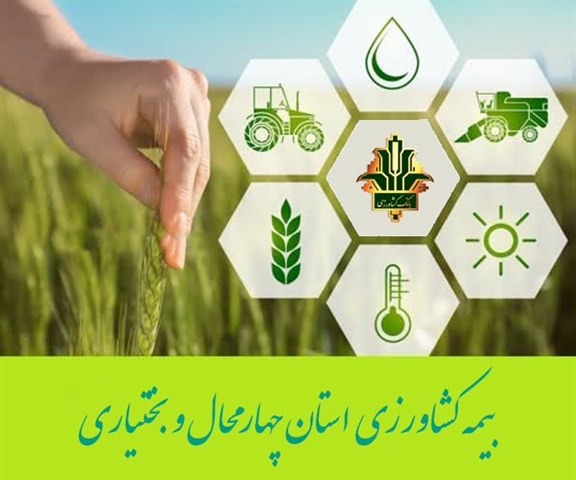 کسب مقام اول عملکرد بیمه کشاورزی استان چهارمحال و بختیاری در 6 ماهه نخست سال زراعی 1401-1402