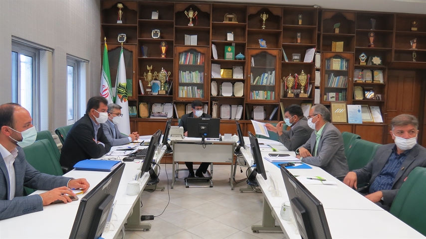 برگزاری نشست مشترک مشاور  مدیرعامل بانک کشاورزی با مدیر و معاونین مدیریت استان سمنان