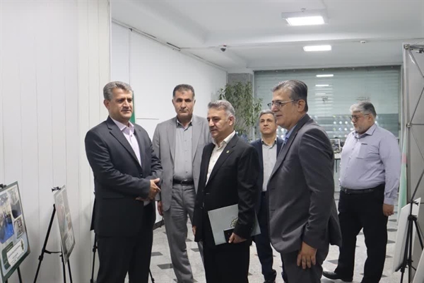 بازدید هیئت مدیره بانک کشاورزی از مدیریت شعب بانک در استان البرز