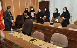برگزاری مراسم روز زن در مدیریت بانک کشاورزی استان کر مانشاه