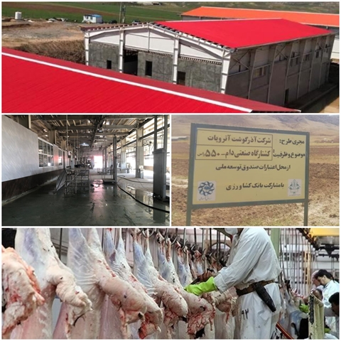 افتتاح کشتارگاه صنعتی آذرگوشت آتروپات با مشارکت بانک کشاورزی استان آذربایجان شرقی در ایام ا... دهه فجر
