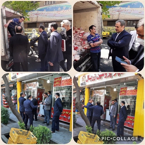 بازدید سرزده وزیر جهاد کشاورزی از روند توزیع مرغ با نرخ مصوب در شهر تهران